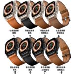 42/44/45/46/49mm Apple Watch 高品質 本革製 ベルト アップルウォッチ バンド ベルト Apple Watch 交換ベルト 全8色 SKU:IPC02222025027LS - Image 3