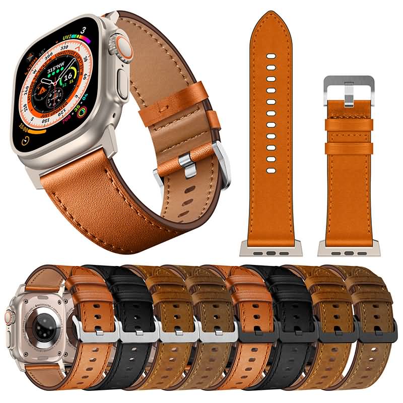 IPC02222025027LS-03.jpg 42/44/45/46/49mm Apple Watch 高品質 本革製 ベルト アップルウォッチ バンド ベルト Apple Watch 交換ベルト 全8色 SKU:IPC02222025027LS - Image 1
