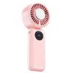 5段大風量 携帯扇風機 4000mAh内臓バッテリー 折れ畳式 ミニ扇風機 ハンディファン 携帯扇風機 風量調節 熱中症対策 全2色 SKU:IPC02222025037LS - Image 6