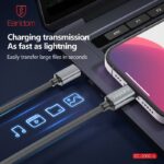 ライトニングケーブル  Type-Cケーブル 2.0m  高耐久 断線防止 PD30W 充電ケーブル Lightning 急速充電 アイフォンケーブル iphoneケーブル  SKU:IPC02262025001 - 画像 (2)