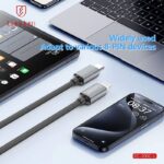 ライトニングケーブル  Type-Cケーブル 2.0m  高耐久 断線防止 PD30W 充電ケーブル Lightning 急速充電 アイフォンケーブル iphoneケーブル  SKU:IPC02262025001 - 画像 (4)