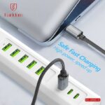 Type-c to Type-c 充電ケーブル  PD60W 急速充電 ケーブル 2.0m ナイロン素材 USB Type-Cケーブル 高耐久 断線防止 充電ケーブル  SKU:IPC02262025002 - 画像 (5)