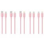 iPhone Lighting・type-c USB ケーブル PD100W Type-C充電ケーブル 1.2m シリコン素材 高耐久 断線防止 充電ケーブル Lighting ケーブル 全5色  SKU:IPC02262025011 - 画像 (5)