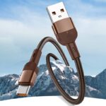 USB Type-C 充電ケーブル PD100W/60W/27W usb type-c ケーブル 1m 1.5m ライトニングケーブル シリコン 充電ケーブル Lighting ケーブル 高耐久 断線防止 充電ケーブル Dark grey SKU:IPC02262025015 - 画像 (7)