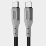 Type-c to Type-c 充電ケーブル PD60W/27W 急速充電 ケーブル 1.0m シリコン素材 USB Type-Cケーブル 高耐久 断線防止 充電ケーブル   全4色 SKU:IPC02262025018