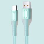 Type-c to Type-c 充電ケーブル PD60W/27W 急速充電 ケーブル 1.0m シリコン素材 USB Type-Cケーブル 高耐久 断線防止 充電ケーブル   全4色 SKU:IPC02262025018 - 画像 (9)
