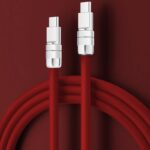 タイプC to タイプC ケーブル 1m 1.5m シリコン ケーブル PD240W/PD120W高出力対応 PD 急速充電 USB to Lightning  12W急速充電 スマホ充電   全5色 SKU:IPC02262025020 - 画像 (25)