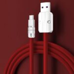 タイプC to タイプC ケーブル 1m 1.5m シリコン ケーブル PD240W/PD120W高出力対応 PD 急速充電 USB to Lightning  12W急速充電 スマホ充電   全5色 SKU:IPC02262025020 - 画像 (20)