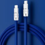 タイプC to タイプC ケーブル 1m 1.5m シリコン ケーブル PD240W/PD120W高出力対応 PD 急速充電 USB to Lightning  12W急速充電 スマホ充電   全5色 SKU:IPC02262025020 - 画像 (13)