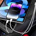 充電ケーブル 2in1 usb-c lightning  USB ライトニングケーブル 2台同時充電コード 1.2m 多機能 高耐久ナイロン  2in1 充電ケーブル ライトニング  SKU:IPC02262025022 - Image 4