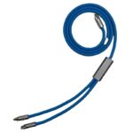 PD100W 充電ケーブル 2in1 usb-c  type-c ケーブル 2台同時充電コード 1.2m 1.8m 多機能 高耐久シリコン 2in1 充電ケーブル  全2色  SKU:IPC02262025025 - Image 5