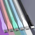 iPhone Lighting・type-c USB ケーブル QC3.0 3A Type-C充電ケーブル 1.0m 高耐久 断線防止 充電ケーブル Lighting ケーブル 全4色 SKU:IPC02262025028 - Image 2