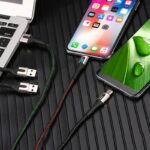 iPhone Lighting・type-c USB ケーブル 6A Type-C充電ケーブル 1.0m 高耐久 断線防止 充電ケーブル Lighting ケーブル 全3色 SKU:IPC02262025029 - Image 3