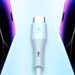 iPhone Lighting・type-c USB ケーブル  Type-C充電ケーブル  シリコン素材 高耐久 断線防止 充電ケーブル Lighting ケーブル 全4色 SKU:IPC02262025030 - Image 6