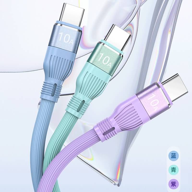 IPC02262025034-12.jpg USB to Type-c 充電ケーブル 10A 最大120W 高出力対応 PD 急速充電 ケーブル 1m 1.5m シリコン ライトニングケーブル Type-Cケーブル 高耐久 断線防止 充電ケーブル 全3色 SKU:IPC02262025034 - 画像 (1)