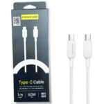 Type-c to Type-c 充電ケーブル 最大100W高出力対応 PD 急速充電 ケーブル 1.0m  ナイロン素材 USB Type-Cケーブル  Pisen 高耐久 断線防止 充電ケーブル SKU:IPC02262025045 - Image 3