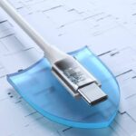 Type-c to Type-c 充電ケーブル 最大100W高出力対応 PD 急速充電 ケーブル 1.0m  ナイロン素材 USB Type-Cケーブル  Pisen 高耐久 断線防止 充電ケーブル SKU:IPC02262025045 - Image 6