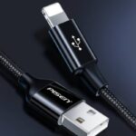 充電ケーブル 3A 3in1 USB Type-C 高耐久ナイロン ケーブル 1.2m 急速充電 Android用 micro USB Type-C 急速充電ケーブル Pisen USBケーブル ライトニングケーブル 全3色 SKU:IPC02262025046 - Image 2