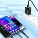 100W ライトニングケーブル 1.2m iPhoneケーブル 充電ケーブル Android Micro USB Type-C  2in3 Apple アップル 急速充電  全3色 SKU:IPC02262025048 - Image 7