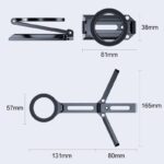 MagSafe 折れ畳式 スマホスタンド 三脚スタンド 雲台に搭載可能 多機能スタンドホルダー 角度調整可能 MagSafe用スタンド  SKU:IPC02262025050 - Image 11