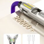PD240W 対応  急速充電 ケーブル 1.2m 充電ケーブル USB Cケーブル 4in1 iPhone 充電ケーブル  Android Micro USB Type-C ケーブル 全4色 SKU:IPC02262025054 - Image 6