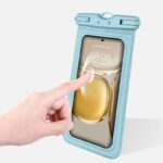 防水ポーチ スマホ防水 ケース IPX8防水規格 PC+TPU製 携帯防水ケース  完全防水ケース 7.2インチまで対応可能  全4色 SKU:IPC02272024001LS - Image 7