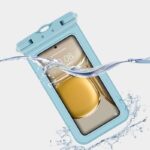 防水ポーチ スマホ防水 ケース IPX8防水規格 PC+TPU製 携帯防水ケース  完全防水ケース 7.2インチまで対応可能  全4色 SKU:IPC02272024001LS - Image 3