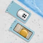 防水ポーチ スマホ防水 ケース IPX8防水規格 PC+TPU製 携帯防水ケース  完全防水ケース 7.2インチまで対応可能  全4色 SKU:IPC02272024001LS - Image 2