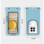 防水ポーチ スマホ防水 ケース IPX8防水規格 PC+TPU製 携帯防水ケース  完全防水ケース 7.2インチまで対応可能  全4色 SKU:IPC02272024001LS - Image 8