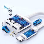 TYPE C 2口 変換アダプター イヤホン 通話 高品質音声 2in1 Android アンドロイド ケーブル SKU:IPC02272025014 - Image 10