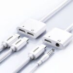 TYPE C 2口 変換アダプター イヤホン 通話 高品質音声 2in1 Android アンドロイド ケーブル SKU:IPC02272025014 - Image 2