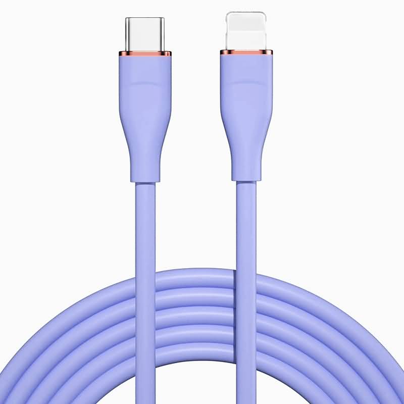 IPC02272025016-08.jpg iPhone Lighting・type-c USB ケーブル Type-C充電ケーブル 1m シリコン素材 高耐久 断線防止 充電ケーブル Lighting ケーブル 全5色 SKU:IPC02272025016 - Image 1