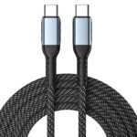 Type-c to Type-c 充電ケーブル PD240W 急速充電 ケーブル 1m ナイロン素材 USB Type-Cケーブル 高耐久 断線防止 充電ケーブル SKU:IPC02272025018 - 画像 (3)
