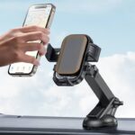 吸盤型 スマホホルダー 卓上 スタンドホルダー 車載ホルダー ダッシュボードホルダー 全機種対応 スマホ アンドロイド スマホ全機種対応  SKU:IPC02272025036 - Image 7