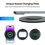 PD15W 3in1 快速充電器  チャージャー ワイヤレス充電器 iPhone充電器 type- C 装着のままでも充電可能 全2色  SKU:IPC02272025047 - Image 10