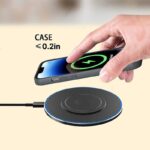 PD15W 3in1 快速充電器  チャージャー ワイヤレス充電器 iPhone充電器 type- C 装着のままでも充電可能 全2色  SKU:IPC02272025047 - Image 5
