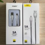iPhone Lighting・type-c USB ケーブル 5A Type-C充電ケーブル 1.0m ナイロン素材 高耐久 断線防止 充電ケーブル Lighting ケーブル  SKU:IPC02282025005 - 画像 (8)