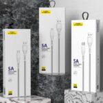 iPhone Lighting・type-c USB ケーブル 5A Type-C充電ケーブル 1.0m ナイロン素材 高耐久 断線防止 充電ケーブル Lighting ケーブル  SKU:IPC02282025005 - 画像 (3)