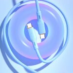 iPhone Lighting・type-c USB ケーブル 66W Type-C充電ケーブル 1.0m シリコン素材 高耐久 断線防止 充電ケーブル Lighting ケーブル  全4色 SKU:IPC02282025006 - 画像 (5)