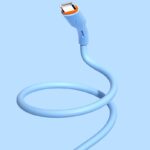 iPhone Lighting・type-c USB ケーブル 66W Type-C充電ケーブル 1.0m シリコン素材 高耐久 断線防止 充電ケーブル Lighting ケーブル  全4色 SKU:IPC02282025006 - 画像 (7)