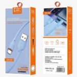 iPhone Lighting・type-c USB ケーブル 66W Type-C充電ケーブル 1.0m シリコン素材 高耐久 断線防止 充電ケーブル Lighting ケーブル  全4色 SKU:IPC02282025006 - 画像 (24)