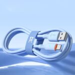 iPhone Lighting・type-c USB ケーブル 66W Type-C充電ケーブル 1.0m シリコン素材 高耐久 断線防止 充電ケーブル Lighting ケーブル  全4色 SKU:IPC02282025006 - 画像 (3)