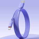 iPhone Lighting・type-c USB ケーブル 66W Type-C充電ケーブル 1.0m シリコン素材 高耐久 断線防止 充電ケーブル Lighting ケーブル  全4色 SKU:IPC02282025006 - 画像 (20)