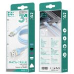 iPhone Lighting・type-c USB ケーブル Type-C充電ケーブル 1.0m シリコン素材 高耐久 断線防止 充電ケーブル Lighting ケーブル  全4色 SKU:IPC02282025008 - 画像 (7)