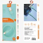 iPhone Lighting・type-c USB ケーブル 60W  30WType-C充電ケーブル 1.0m シリコン素材 高耐久 断線防止 充電ケーブル Lighting ケーブル 全5色 SKU:IPC02282025010 - Image 12