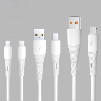 iPhone Lighting・type-c USB ケーブル 65W /27W Type-C充電ケーブル 1.0m シリコン素材 高耐久 断線防止 充電ケーブル Lighting ケーブル  全2色 SKU:IPC02282025011