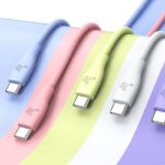 USB Type-C 充電ケーブル PD27W  type-c lightning ケーブル 1.2m  タイプC ケーブル シリコン 充電ケーブル 高耐久 断線防止 充電ケーブル 全4色 SKU:IPC02282025013