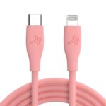 USB Type-C 充電ケーブル PD27W  type-c lightning ケーブル 1.2m  タイプC ケーブル シリコン 充電ケーブル 高耐久 断線防止 充電ケーブル 全4色 SKU:IPC02282025013 - Image 4