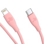 USB Type-C 充電ケーブル PD27W  type-c lightning ケーブル 1.2m  タイプC ケーブル シリコン 充電ケーブル 高耐久 断線防止 充電ケーブル 全4色 SKU:IPC02282025013 - Image 3
