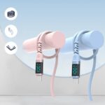 Type-c to Type-c 充電ケーブル PD100W 急速充電 ケーブル 1.2m ナイロン素材 USB Type-Cケーブル 高耐久 断線防止 デジタル表示 充電ケーブル 全5色 SKU:IPC02282025017 - 画像 (6)